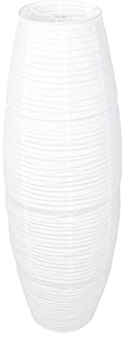 Papier-Stehlampenschirm Stehlampen-Ersatz-Lampenschirm: Reispapier-Stehlampen-Ersatz-weißer staubdichter -Ausgangshotelzimmer-Party-Dekorations-Steh