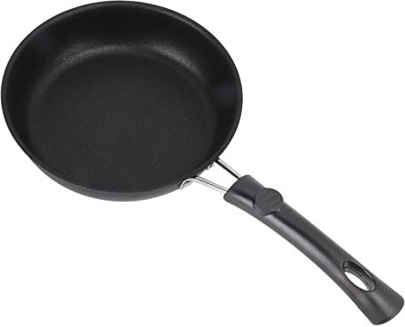 Tomotato Mini Frying Pan, 16cm Nonstick Skillet Stainless Steel with Ergonomic Heat-Resistant Handle, Even Heat Distribution Compact Individual Serving Breakfast Pan for Gas Stove Induction Hob