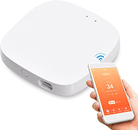 COMETX Zigbee 3.0 Gateway Hub inalámbrico Smart Home Bridge Support SmartLife Tuya App Control remoto Protocolo WiFi funciona con el hogar