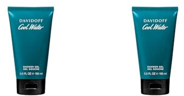 DAVIDOFF Cool Water Man Shower Gel, Duschgel mit aromatisch-frischem Duft, für Herren, 150ml (2er Pack)