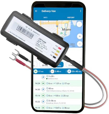 GPS7000-4G Localisateur GPS caché pour véhicules | 90 Jours Inclus | Installation Facile | Après 90 Jours, Vous Pouvez Vous abonner volontairement | Aucun Frais caché