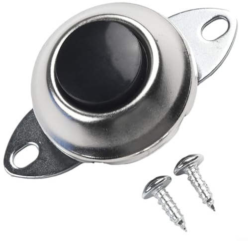 Pratico interruttore a pulsante per auto, barca, pista clacson, avviamento motore, 12 V, impermeabile, plastica ABS + metallo