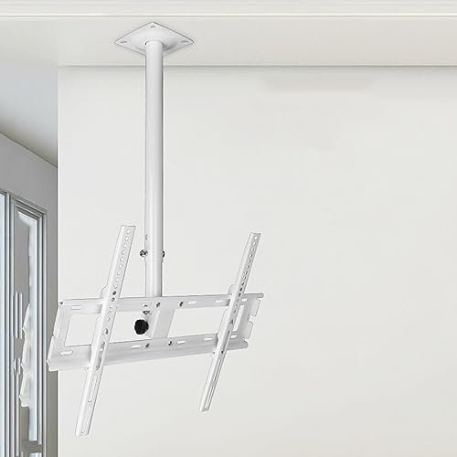 Universal TV Stand, Universal TV Stand TV Stand TV Stands Rolling TV Stand for 37 to 75 Inch TVs, Mobile TV Cart On Wheels Adjustable Height and Swivel Function Television Stands