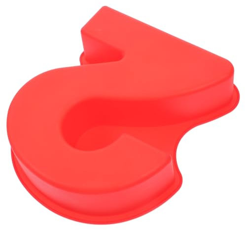Cabilock Stampo in Silicone Forma di Numero Stampo per Dolci Numeri Grandi Utensile da Cucina per Torte e Mousse