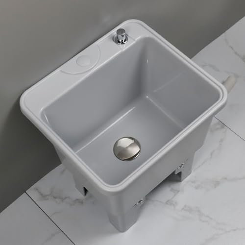 Cubo Para Trapeador Rectangular Comercial，cubo de Plástico Portátil Para Limpieza de Piscinas，tina Para Lavarropas Con Fregadero de Uso General，pileta Para Limpieza de Baños Fregadero Para Desechos