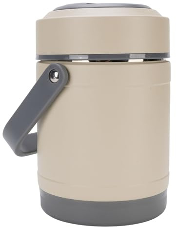 Focket Lonchera eléctrica, calentador de alimentos portátil a prueba de fugas de 2 l para arroz, verduras y sopa, lonchera térmica de acero inoxidable para coche, camión, casa, trabajo