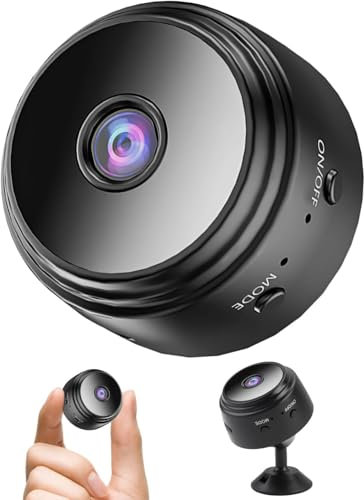 beseloa Hidden Spy Camera, Wireless Mini Camera 1080P Full HD with Audio and Video, Hidden Secret Baby Monitor Home Security Surveillance Cam with Night Vision Motion Detection for Outdoor/Indoor