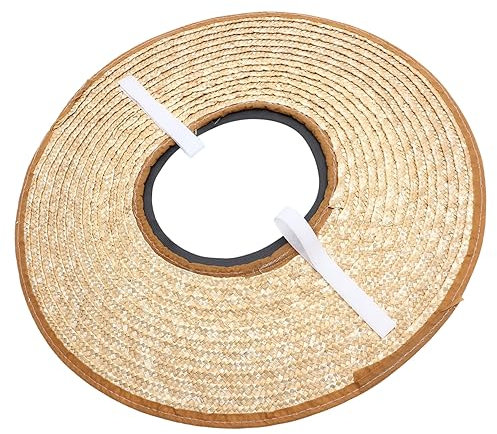 Didiseaon Chapeau Large Bord Solaire pour Casque De Construction Visière De UV Légère Et Respirante pour Travailleurs Extérieur Compatible Plupart des Casques De Sécurité