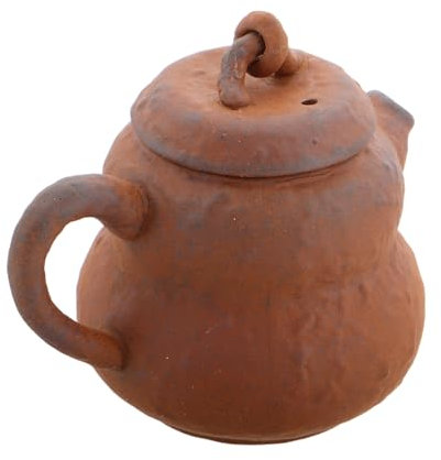 Cabilock Tetera Retro Pequeña de Cerámica con Colador Tetera de Porcelana de Estilo Chino para Servir Té el Hogar o Restaurante