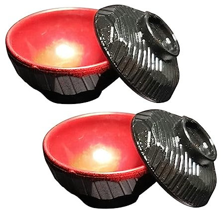 iplusmile 2sets Mini Ciotola Di Giapponese Ciotola Giapponese Con Accessori Decorativi Per Miniature
