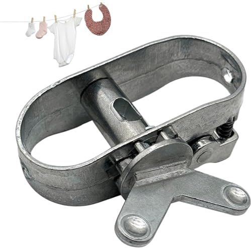 Mini cabrestante, tensador de cuerda de aleación de zinc que ahorra mano de obra, tensor de alambre fácil de instalación, práctica para apretar los tendederos de la piscina de las cercas de las cer