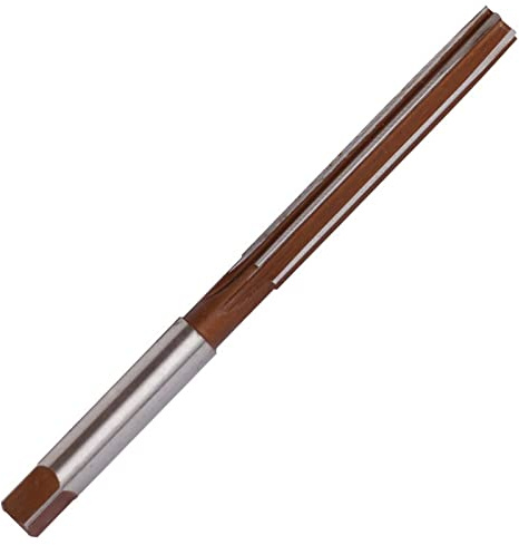 Handreibahle, 1 Stück D4 HSS-Reibahle mit geradem Schaft, 6 Nuten HSS-Fräswerkzeug for Spannen(4.0mm)