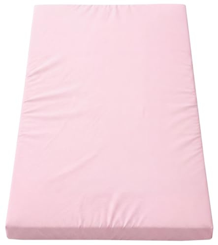 TupTam Abwischbare Wickelauflage, Farbe: Altrosa solid, Größe: 70 x 50 cm