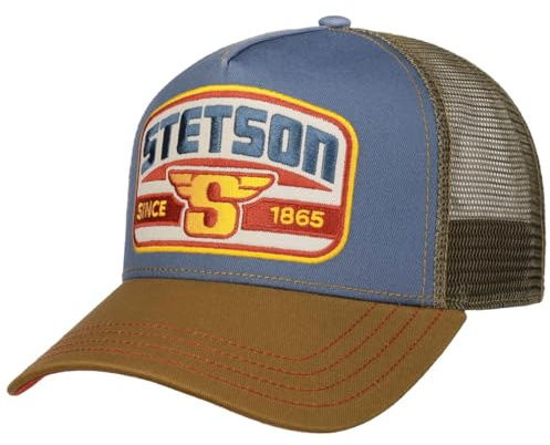 Stetson Since 1865 S Patch Trucker Cap Snapback Damen Herren Sommer Winter