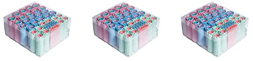 Jnchdghwa 300Pcs 10 Sizes Hair Perm Rods Kit Cold Permanent Bar Plastic Curlers Rollers Set Wave Corn Hair Maker Styling