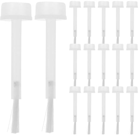 GRADENEVE 100 Piezas Pinceles para Esmalte de Uñas en Gel Repuesto Cerdas Suaves de Nylon y Mango de Pp, Fácil Instalación para Uso Profesional y Personal en Manicura