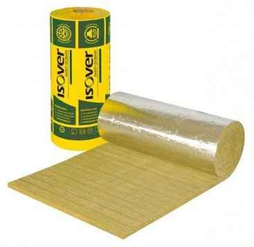 ORSTECH LSP-H SAINT-GOBAIN, LANA DI ROCCIA CON ALLUMINIO PER CANNE FUMARIE DA 3 MM, ROTOLO DA 5 MQ