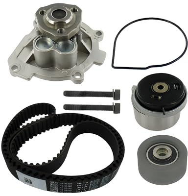 SKF Wasserpumpe und Zahnriemensatz mit Dichtungen VKMC 05260-1 Höhe 171 mm Länge 271 mm Breite 142 mm - OE-Qualität