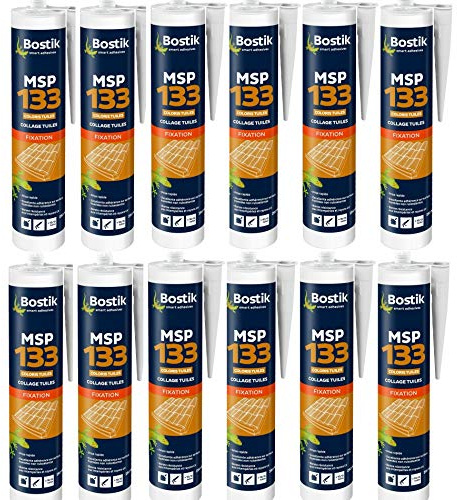 swg 12 cartouches de colle à tuile MSP 133 BOSTIK