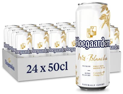 Hoegaarden Blanche Bière Pack de 24 Canettes de 50cl