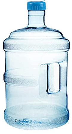 Folpus Wasserspender Flasche Krug mit Griff Mineralwasserfass Eimer für Camping Notfall Picknick, 11,3 l