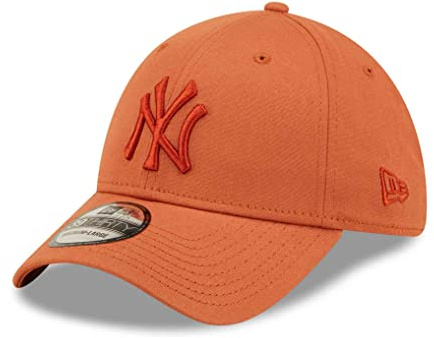 New Era - MLB New York Yankees League Essential 39Thirty Stretch Cap Farbe Braun, Größe S-M