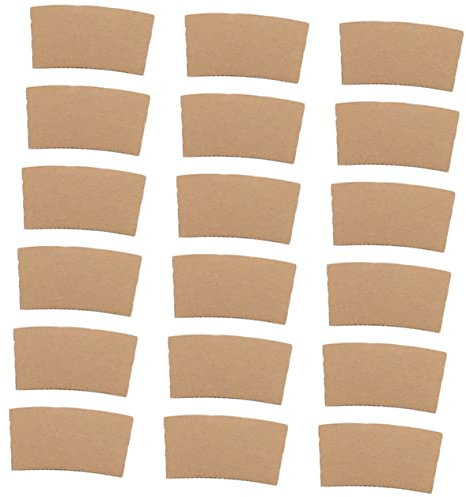 LIFKOME 50stücke Tassenhülle Aus Hitzebeständigem Material Austauschbare Kaffeehülle Kompakte Getränkehülle Praktisches Tassenzubehör Für Täglichen Gebrauch Feine Hülle Zum Tragen Und Vers