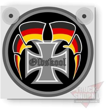 Leuchtkasten Deluxe Oldskool Club Deutschland für LKW, Kabine, Traktor, Wohnwagen