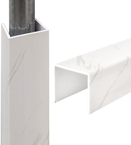 5 8 11 14 20 CM Ancho Cubrepipas Baño, Forma De U Oculta Tubos Extractor Jardín Interior Exterior Juego De Líneas De Aire Acondicionado De Pared Cubre Conductos Para Conductos ( Size : L W D 50x5x5cm/