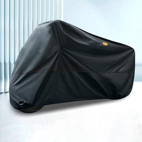 Funda Moto Impermeable para Harley Davidson Custom 1200, 210D Tela Oxford Resistente Al Agua Rayos UV Polvo Funda para Moto Cubierta de Motocicleta Accesorios