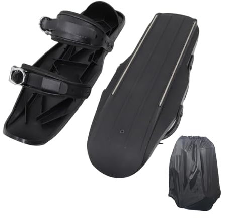 Schneeschuhe für Herren, Schneeschuhe für Damen,Schlittschuhe - Rutschfestes Skizubehör mit Tragetasche, multifunktionale, verstellbare kurze Ski für Männer und Frauen, Winterwandern und Trekking-Skir