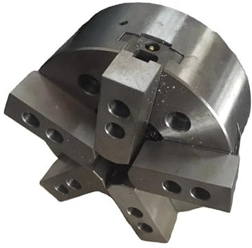 PMZZHUPVR Mandrin à 5 Mors avec vérin intégré. Serrage, mandrin avec 5 Pinces, mandrin pneumatique à Trou Creux traversant