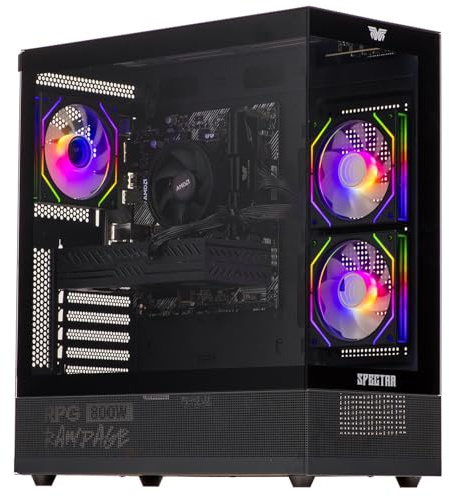 Veno Scorp Gaming PC AMD Ryzen 5 5500 Processor RTX 3050 6GB Graphics Card - 16GB 3200MHz Ram - 512GB NVMe SSD - 550W PSU - Windows 11 - WiFi - Neonzilla