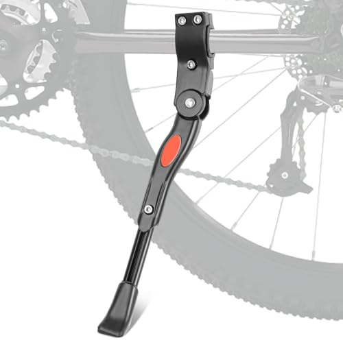 THOMIX Fahrradständer für Giant Revolt Advanced 2 2022, Verstellbarer Seitenständer Fahrräder, Aluminiumlegierung Fahrrad Kickständer, Rutschfester Fahrrad Seitenständer