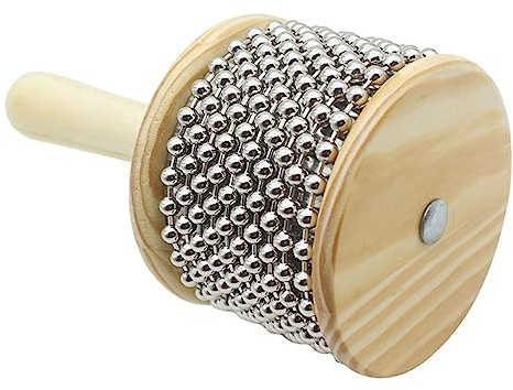 ERINGOGO Cabasa in Legno Dia Strumento Percussione Per Ragazzo Ragazza Ragazza Gioco Didattico Prescolare Leggero e Facile Da Usare Accessorio Musicale Per Ragazzi e Ragazze