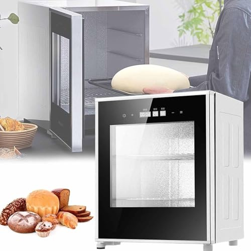 Scatola di lievitazione elettrica da 40 litri con controllo dell'umidità e cella di lievitazione a temperatura controllata (20-50°C) per pane, pizza, lievito madre, yogurt, natto - Incubatrice di fe