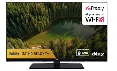 BŪSH 32 Inch Smart LED TV HD HDR, Freely 2025 Model