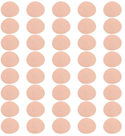 40pcs Sensor Patches, Water Adhesive Patches, Stretchy and Comfortable Sensor Fixing Tape with Strong Adhesive, Sweat Sensor Covers for Fitness Exercise and Swi (Skin Color)