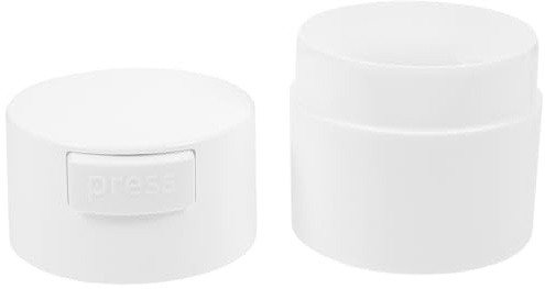 Lurrose Pot de Stockage Colle Extension Cils Réservoir Scellé Résistant pour Fournitures Indispensables Techniciennes Cils