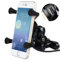 BlueFire Motorrad Handyhalterung, Universal X-Grip Aluminium 360°Drehbare Motorrad Handy Halter mit 5V 2,1A USB Ladegerät für Alle 3,5 Inch zu 6 Inch Handy GPS