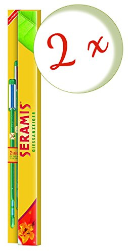 Oleander Hof® Spar Set: 2X Seramis Gießanze Indoor Large [Pack of 2 + Free Oleander Yard Flyer