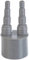 Airfit -50020SN- Doppel-Schlauchnippel DN 50 für Schlauch von 8 bis 19 mm - KS-grau