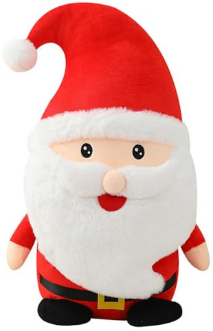 Boosns Elch Plüschtier Santa Spielzeug Weihnachtsschmuc (Santa, 40cm)