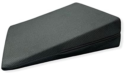 Generisch Orthopädisches Ergonomisches Keilkissen, Sitzkissen Stuhl 45x45 cm Keilsitzkissen perfekt für Rollstuhl, Büro, Auto u.v.m OHNE BEZUG (7)