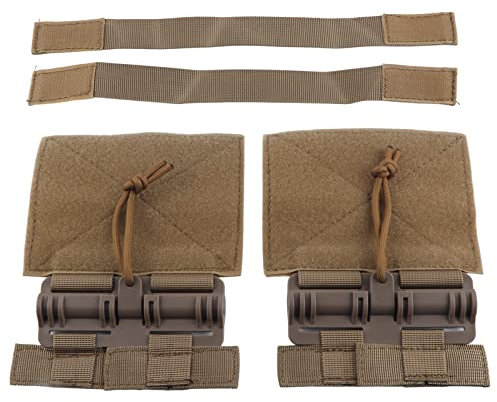 2pcs Quick Release Buckle Set verstellbare Schnellverschluss-Schnallen Nylon Portable Outdoor Quick Detach Buckle Set Für Plattenträger(Gelb)