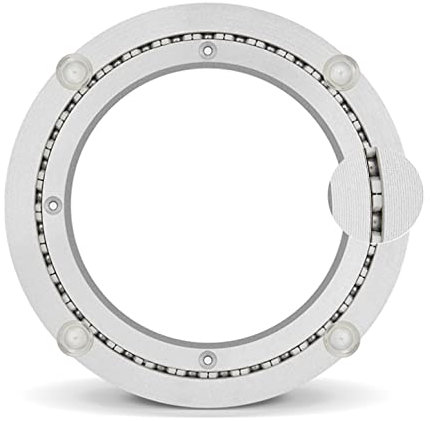 HJRHZM Silbernes Plattenspieler-Basislager – 15 mm dick, rutschfestes Fußpolster, stabil und fest, stark tragend, 12 Zoll, 16 Zoll, 20 Zoll, 24 Zoll, 32 Zoll, Drehteller-Drehplattenbasis, für Essti