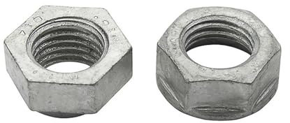 FULIMEI M8~M30 Hardlock-Mutter feuerverzinkt, Feuerverzinkungskombinations-Sicherungsmuttern der Klasse 4.8, (Size : M22-3 pieces)