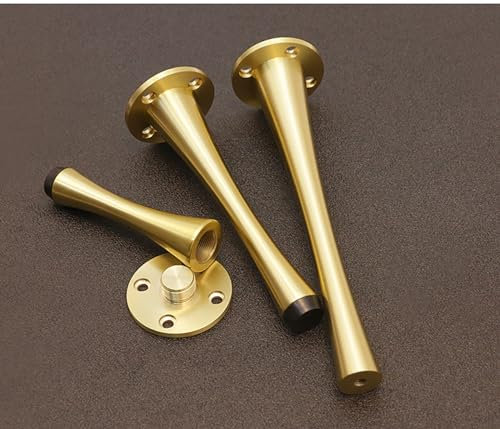 Ersatz Möbelfüße Gold Metall,Messing Verstellbare Schrankfüße Licht TV-Schrank für Sofa/Couchtisch/TV-Schrank/Bett und andere Möbel (100mm,2pcs)