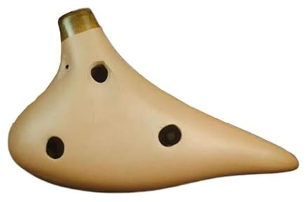 professionelle Okarina Keramik Okarina 12 Loch Bass C Okarina Professionelles Instrumentenzubehör Ocarina of Time Musikinstrumente