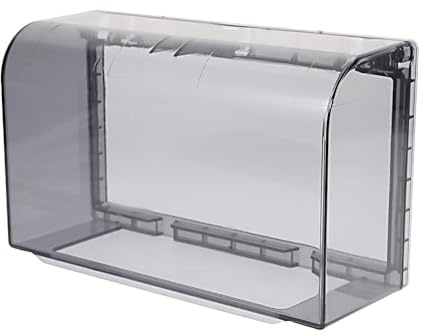 Scatola di Copertura Presa Impermeabile, Custodia Protettiva per Presa Elettrica, Protezione Interruttore Luce a Prova di Bambino per Casa e Esterni, Autoadesiva (Nero, 20,2 * 12,1 * 7,5 cm)